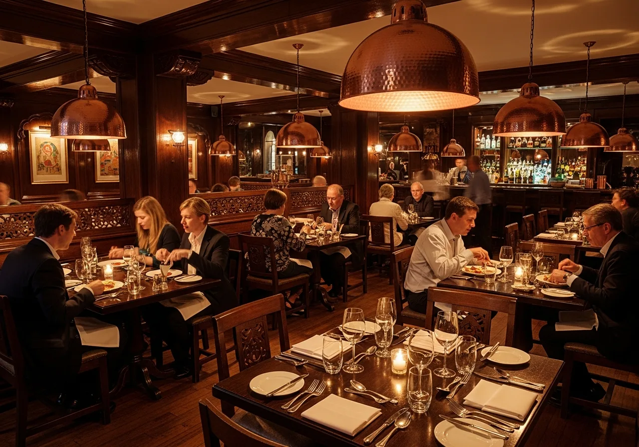 Premium Yet Welcoming Atmosphere — Oh Bombay