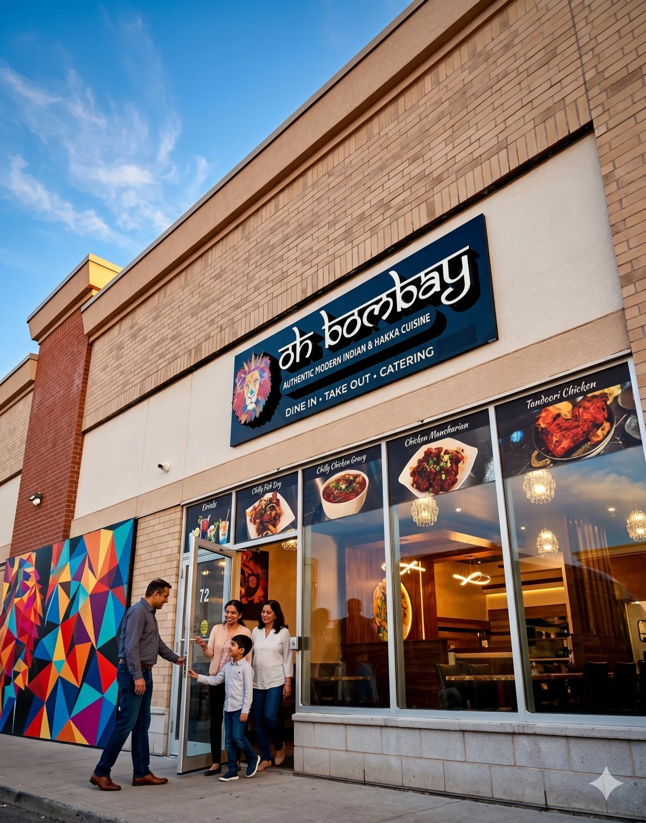 The Oh Bombay Brampton storefront