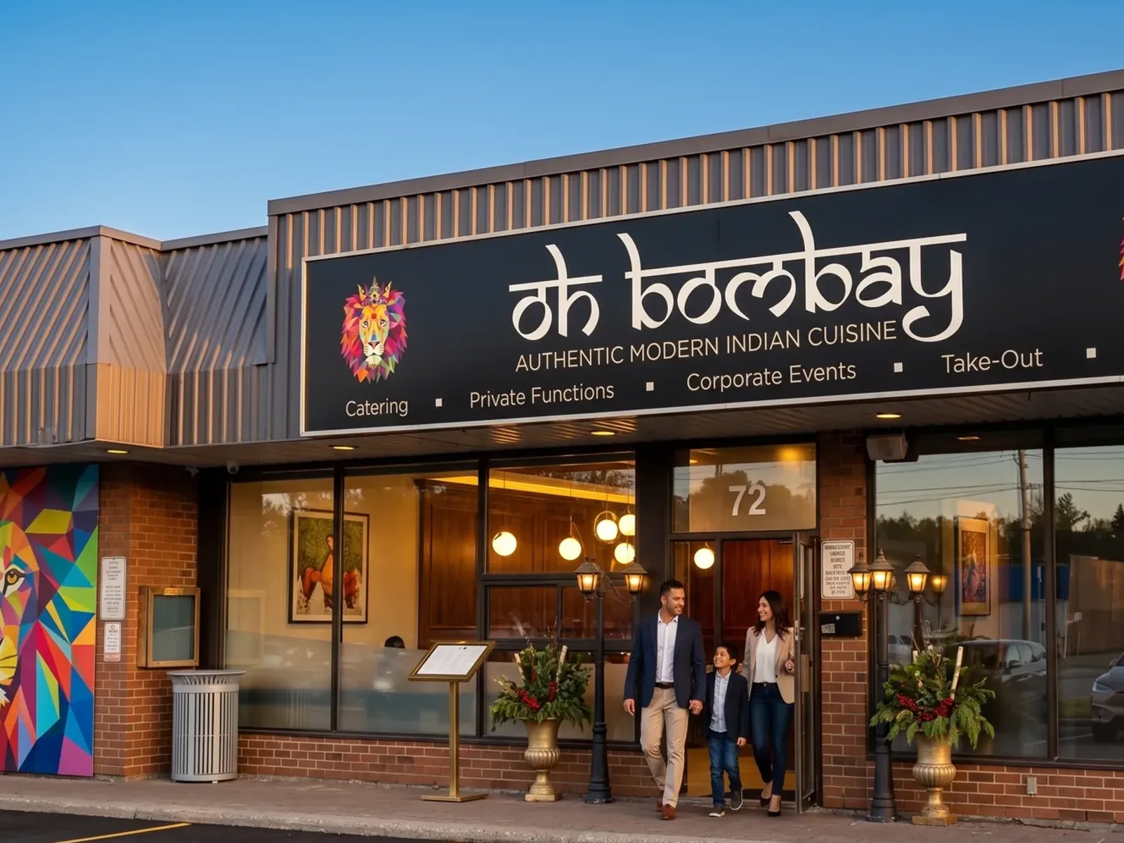 The Oh Bombay Oakville storefront