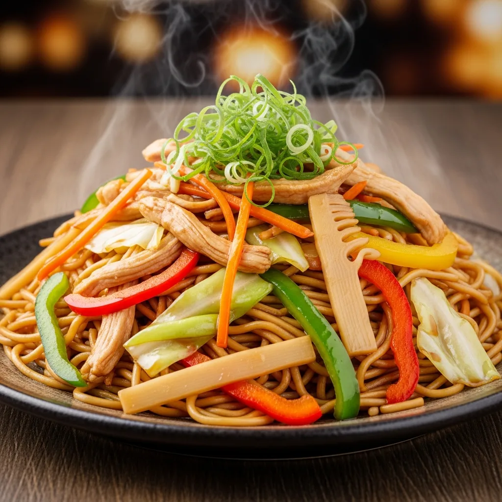 Hakka Noodles — featured catering dish